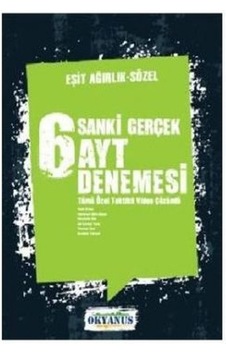Okyanus Ayt Sanki Gerçek 6 Eşit Ağırlık -Sözel Deneme Okyanus Ayt Sanki Gerçek 6 Eşit Ağırlık -Sözel Deneme