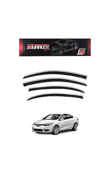 Kromlu Cam Rüzgarlığı Renault Fluence 2009-2016 Ön / Arka 4 Parça Sunpleks Chr-1020003 Kromlu Cam Rüzgarlığı Renault Fluence 2009-2016 Ön / Arka 4 Parça Sunpleks Chr-1020003