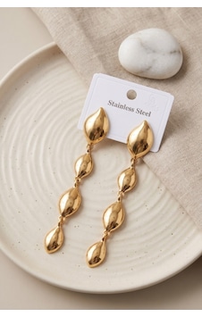 316l Çelik Gold Renk Yaprak Motifli Uzun Tasarım Küpe Tj-bkp12050 Çok Renkli 316l Çelik Gold Renk Yaprak Motifli Uzun Tasarım Küpe Tj-bkp12050 Çok Renkli