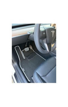 Tesla Model Y Eva Oto Paspas & Topukluk Siyah & Gri Tesla Model Y Eva Oto Paspas & Topukluk Siyah & Gri