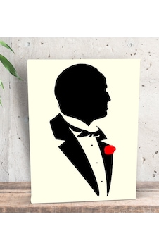 Bk Gift The Godfather Tasarımlı Dekoratif Mini Kanvas Tablo 15x20cm-2 Bk Gift The Godfather Tasarımlı Dekoratif Mini Kanvas Tablo 15x20cm-2
