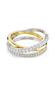5714163 Swarovski Yüzük Re Hyperbola:rıng 3 Band Whıte/mıx 55 Çok Renkli