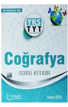 YKS TYT Coğrafya Soru Kitabı - Cemal Çelik - Palme Yayınları YKS TYT Coğrafya Soru Kitabı - Cemal Çelik - Palme Yayınları