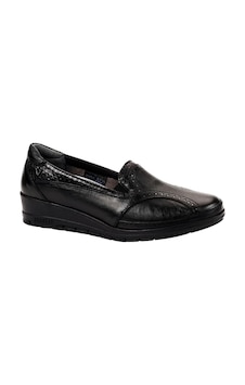 Forelli 25109 Mimoza-H Siyah Kadın Comfort Deri Ayakkabı Mat Siyah Forelli 25109 Mimoza-H Siyah Kadın Comfort Deri Ayakkabı Mat Siyah