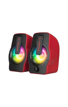 Rampage Falsetto Rms-g7 Hoparlör Seti 2.0 6w - Kırmızı Rgb Işıklı Usb Kablolu Rampage Falsetto Rms-g7 Hoparlör Seti 2.0 6w - Kırmızı Rgb Işıklı Usb Kablolu