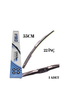 Gmax 55cm Hibrit Silecek 22 Inch İnç Tüm Araçlara Uyumlu Üniversal Aerodinamik Hybrid Oto Cam Sileceği Kutulu Gmax 55cm Hibrit Silecek 22 Inch İnç Tüm Araçlara Uyumlu Üniversal Aerodinamik Hybrid Oto Cam Sileceği Kutulu