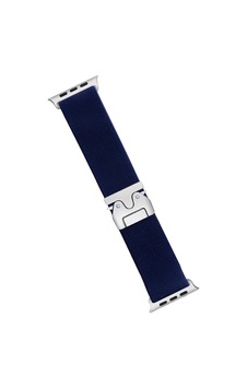 Akıllı Saat Aksesuarları Apple Watch 42mm Forest Kumaş Kordon - Lacivert Akıllı Saat Aksesuarları Apple Watch 42mm Forest Kumaş Kordon - Lacivert