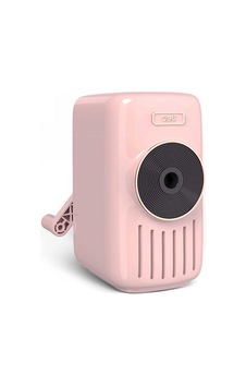 Deli Masa Üstü Müzikli Pastel Pembe Kalemtraş 71165a Deli Masa Üstü Müzikli Pastel Pembe Kalemtraş 71165a