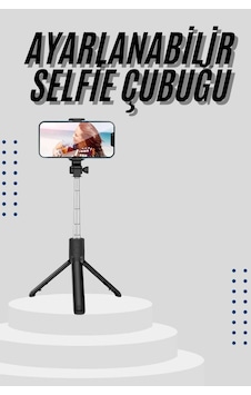 Tripod Selfie Çubuğu Bluetooth Kumandalı Kablosuz Led Işıklı - Bx5xm46553480 Tripod Selfie Çubuğu Bluetooth Kumandalı Kablosuz Led Işıklı - Bx5xm46553480