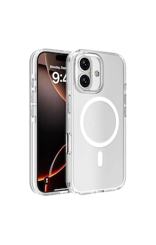 Apple Uyumlu iPhone 16 Kılıf M-safe Şarj Özellikli Kamera Korumalı Zore Kripto Kapak Apple Uyumlu iPhone 16 Kılıf M-safe Şarj Özellikli Kamera Korumalı Zore Kripto Kapak