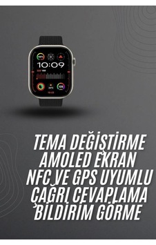 Akıllı Saat 2.02 İnch Nabız Ölçer Arama Konuşma Müzik Dinleme Diğer