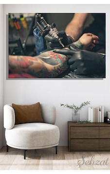 Kanvas Duvar Tablosu Yatay Güzellik Stüdyo Tattoo Dövme Body Art Dövmeci Vücut Boyama Çok Renkli Kanvas Duvar Tablosu Yatay Güzellik Stüdyo Tattoo Dövme Body Art Dövmeci Vücut Boyama Çok Renkli