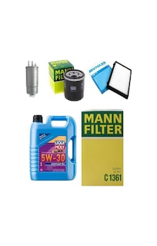 Mann Hyundai İx35 2.0 Dizel Filtre Bakım Seti Liqui Moly Motor Yağlı 2010-2015 5 Li Mann Hyundai İx35 2.0 Dizel Filtre Bakım Seti Liqui Moly Motor Yağlı 2010-2015 5 Li