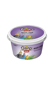 Beaks Nijer Tohumu Kuş Yemi 120 Gr Beaks Nijer Tohumu Kuş Yemi 120 Gr
