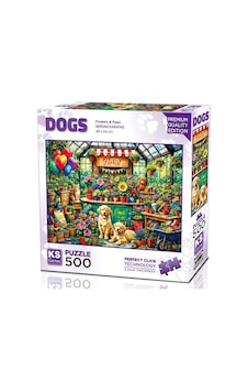Ks Games 500 Parça Çiçekler Ve Sevimli Köpekler Puzzle Flowers & Pats - 20105 Ks Games 500 Parça Çiçekler Ve Sevimli Köpekler Puzzle Flowers & Pats - 20105