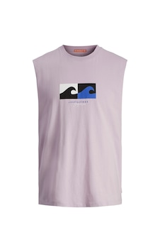 Jack & Jones Erkek Oversize Fit Kolsuz Günlük Spor Atlet - 12255572 Mor