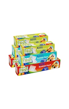 Fresh-Up 3 ü 1 Arada Kilitli Buzdolabı Poşeti Set 6 Parça Fresh-Up 3 ü 1 Arada Kilitli Buzdolabı Poşeti Set 6 Parça