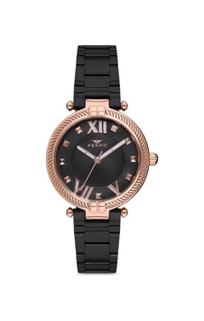 Ferro Siyah Çelik Kordon Kadın Kol Saati F21046a-1100-r Rose Gold Ferro Siyah Çelik Kordon Kadın Kol Saati F21046a-1100-r Rose Gold