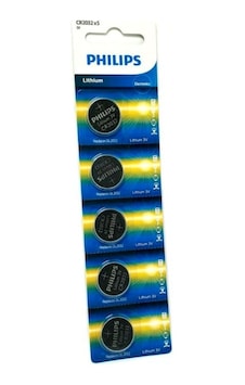 Philips CR2032 3 V Lityum Düğme Pil 5'li Philips CR2032 3 V Lityum Düğme Pil 5'li