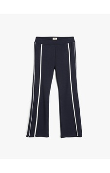 Koton Beli Lastikli Viskon Karışımlı İspanyol Paça Pantolon Lacivert 5skg40084ak Lacivert Koton Beli Lastikli Viskon Karışımlı İspanyol Paça Pantolon Lacivert 5skg40084ak Lacivert