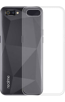 Realme C2 Kılıf Zore Süper Silikon Kapak Renksiz