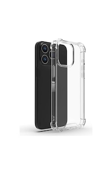 Apple iPhone Uyumlu 15 Pro Kılıf Zore Nitro Anti Shock Silikon Renksiz Apple iPhone Uyumlu 15 Pro Kılıf Zore Nitro Anti Shock Silikon Renksiz
