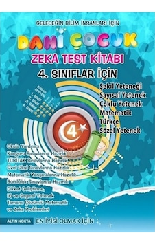 4. Sınıf Dahi Çocuk Kanguru Olimpiyat Zeka Kitabı 9786055255831