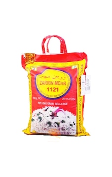 Zarrin Mehr 1121 Uzun Taneli Basmati Kokulu Pirinç 5 KG