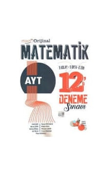 Orjinal Yayınları 2024 Ayt Mikro Matematik 12 Deneme Orjinal Yayınları 2024 Ayt Mikro Matematik 12 Deneme