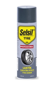Selsil Lastik Parlatıcı Sprey 500 ML Selsil Lastik Parlatıcı Sprey 500 ML