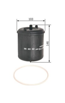 Bosch F026407119 Yağ Filtresi Daf Cf Faw Temsa Euro 6 Yeni Model Fn0296
