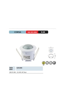 Horoz Corsa Hl 485 360 Derece Sıva Altı Hareket Sensör Horoz Corsa Hl 485 360 Derece Sıva Altı Hareket Sensör