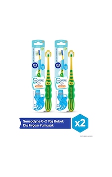 Sensodyne Promine 0-2 Yaş Bebek Ekstra Yumuşak Ahtapot Diş Fırçası 2'li Sensodyne Promine 0-2 Yaş Bebek Ekstra Yumuşak Ahtapot Diş Fırçası 2'li