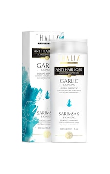 Thalia Sarımsak ve Ginseng Özlü Saç Dökülmesine Karşı Şampuan 300 ML Thalia Sarımsak ve Ginseng Özlü Saç Dökülmesine Karşı Şampuan 300 ML