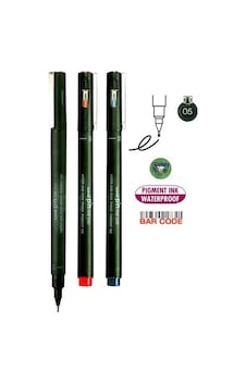 Unı Drawıng Pen Pın05-200 0.5 Mavı - 12 Adet Unı Drawıng Pen Pın05-200 0.5 Mavı - 12 Adet
