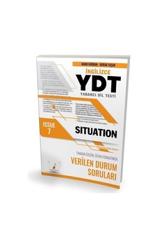 YDT İngilizce Situation Issue 7 - Burak Yaşar - Pelikan Yayınları YDT İngilizce Situation Issue 7 - Burak Yaşar - Pelikan Yayınları