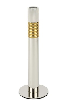 Mikasa Moor Bugle Silver Gold Metal Mumluk 9x26 Cm Altın Mikasa Moor Bugle Silver Gold Metal Mumluk 9x26 Cm Altın