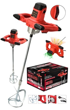 Assur ASR801 1800W Elektrikli Karıştırıcı Mikser Kırmızı