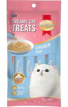 Smartheart Tavuklu Krema Kedi Ödülü 4 x 15 G Smartheart Tavuklu Krema Kedi Ödülü 4 x 15 G