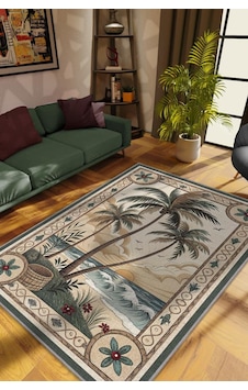 Homshtag Art Deco Palmiye Ağacı Desenli Halı Bitki Temalı Yeşil Palmiye Desenli Dijital Baskı Halı Çok Renkli Homshtag Art Deco Palmiye Ağacı Desenli Halı Bitki Temalı Yeşil Palmiye Desenli Dijital Baskı Halı Çok Renkli