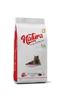 Natura Sterilised Tavuklu Hindi Etli ve Üzümlü Düşük Tahıllı Kısırlaştırılmış Yetişkin Kedi Maması 2250 G Natura Sterilised Tavuklu Hindi Etli ve Üzümlü Düşük Tahıllı Kısırlaştırılmış Yetişkin Kedi Maması 2250 G