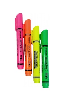 Penmark Fosforlu Kalem Penmark Yuvarlak Gövde Ecoplus Pembe Koridor Kırtasiye Çok Renkli Penmark Fosforlu Kalem Penmark Yuvarlak Gövde Ecoplus Pembe Koridor Kırtasiye Çok Renkli