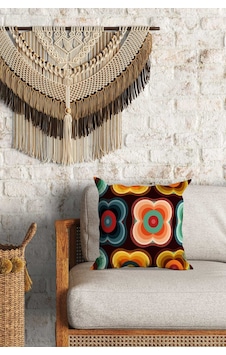 Etnik Desenli Çift Yön Dijital Baskılı Dekoratif Kırlent Kılıfı Yastık Kılıfı 39x39cm Çok Renkli Etnik Desenli Çift Yön Dijital Baskılı Dekoratif Kırlent Kılıfı Yastık Kılıfı 39x39cm Çok Renkli