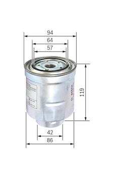 BOSCH F026400517 HAVA FİLTRESİ 208 308 II 08- 3008 5008 C3 C4 DS3 BOSCH F026400517 HAVA FİLTRESİ 208 308 II 08- 3008 5008 C3 C4 DS3