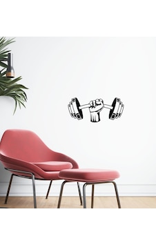 Bk Home Gym Tasarımlı Duvar Sticker-37 Bk Home Gym Tasarımlı Duvar Sticker-37