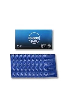 S-Box Blue Eko Paket Prezervatif 100'lü S-Box Blue Eko Paket Prezervatif 100'lü