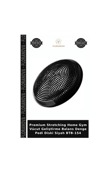 Premium Stretching Home Gym Vücut Geliştirme Balans Denge Pedi Diski Siyah Btb-154 Premium Stretching Home Gym Vücut Geliştirme Balans Denge Pedi Diski Siyah Btb-154