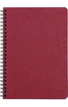 Clairefontaine Age Bag Wirebound A5 Çizgili Defter Bordo 785362c Clairefontaine Age Bag Wirebound A5 Çizgili Defter Bordo 785362c
