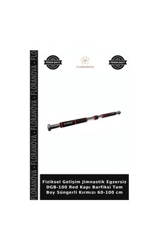 Fiziksel Gelişim Jimnastik Egzersiz Dgb-100 Red Kapı Barfiksi Tam Boy Süngerli Kırmızı 60-100 Cm Fiziksel Gelişim Jimnastik Egzersiz Dgb-100 Red Kapı Barfiksi Tam Boy Süngerli Kırmızı 60-100 Cm
