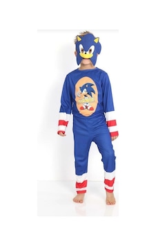 Lolliboomkids Sonic Kostüm Erkek Çocuk Mavi